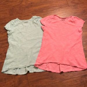 Set of 2 Jumping Bean Tees girls size 7